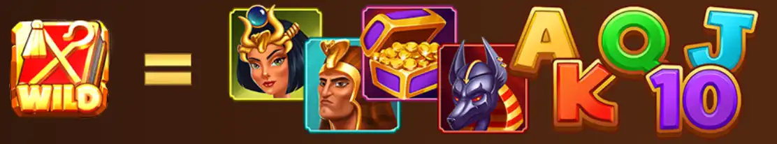Символы игрокого автомата Белатра Cleo's Book