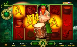 умножение фриспинов в irish thunder belatra games