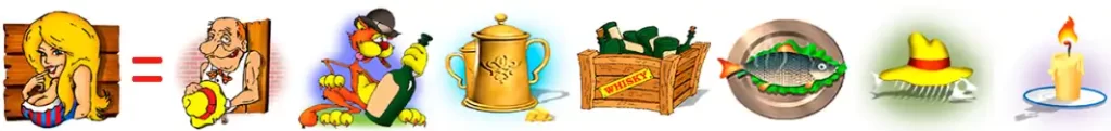 lucky drink символы слота