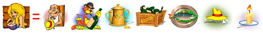 все символы игрового автомата lucky drink 